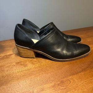 Leather Ankle Booties